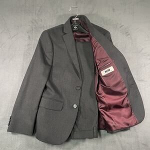 Joseph Abboud Suit Set Charcoal Boys Sz 14 2-Piece Dress Suit Blazer & Pants NWT